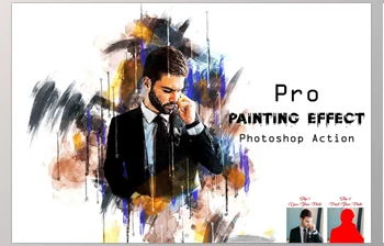 Download Pro Painting <span class='badge badge-warning'>Effect</span> Photoshop Action <span class='badge badge-warning'>CreativeMarket</span> - 14485324