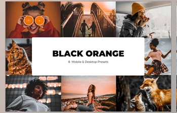 Download <span class='badge badge-warning'>Creativemarket</span> – BLACK ORANGE <span class='badge badge-warning'>Lightroom</span> Presets