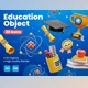 Download UI8 – Education Object 3D Icons
