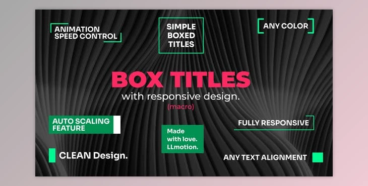 Download Simple Box Titles – Responsive Design (Videohive 43263535)