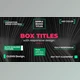 Download Simple Box Titles – Responsive Design (Videohive 43263535)