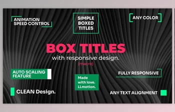 Download Simple <span class='badge badge-warning'>Box</span> Titles – Responsive Design (Videohive 43263535)