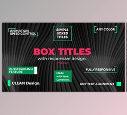 Download Simple Box Titles – Responsive Design (Videohive 43263535)