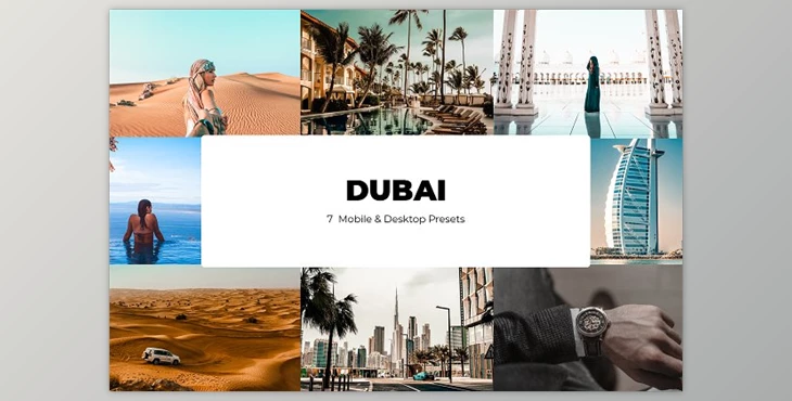 Download Creativemarket – DUBAI Lightroom Presets