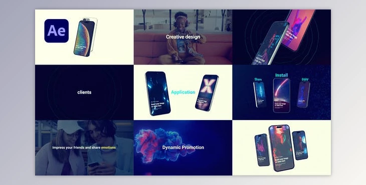 Download App Promo Stomp – Phone 14 (Videohive 44812368) - AE Project