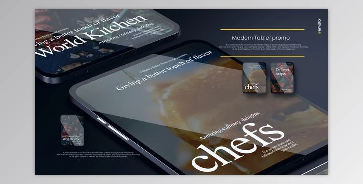 Download Tablet Mockup (Videohive 44836896) - AE Project