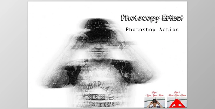 Download Photocopy Effect Photoshop Action