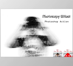 Download Photocopy Effect Photoshop Action