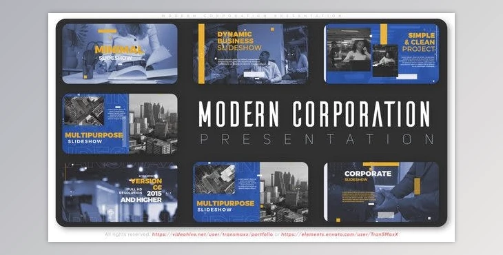 Download Modern Corporation Presentation (Videohive 44834133) - AE Project