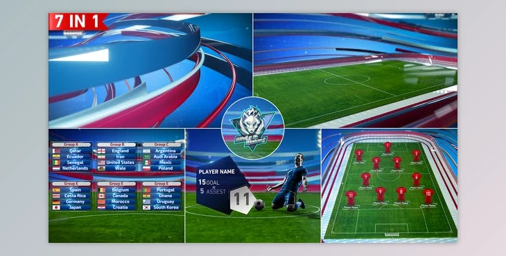 Download Soccer Package (Videohive 40938184) - AE Project