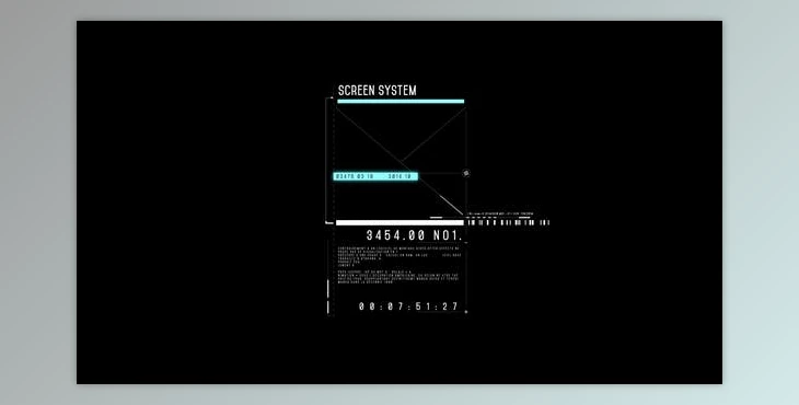 Download HUD Screen System 2 (Videohive 44794380) - AE Project