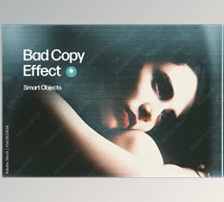 Download Bad Copy Photo Effect 562821836