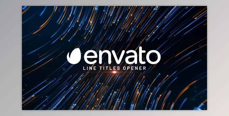 Download Abstract Lines Titles (Videohive 44638306) - AE Project
