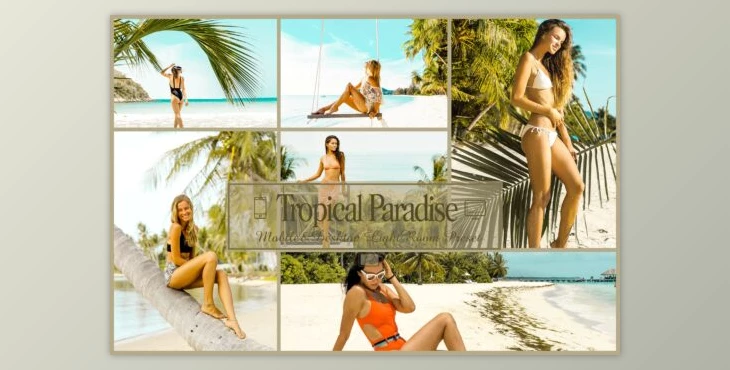 Download 12 Tropical Paradise Lightroom Presets