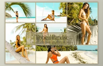 Download 12 <span class='badge badge-warning'>Tropical</span> Paradise Lightroom Presets