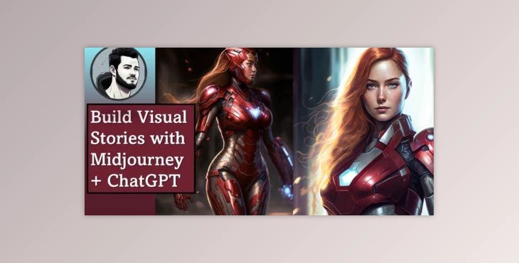 Download Use AI to Build Visual Stories with Midjourney + ChatGPT