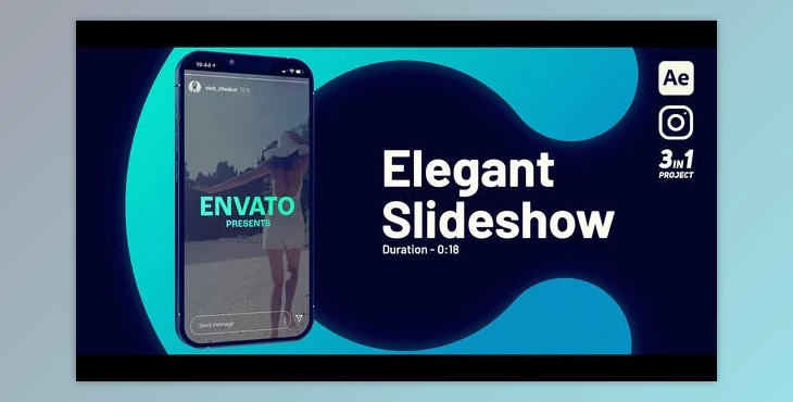 Download Elegant Slideshow Vertical (Videohive 44942002) - AE Project