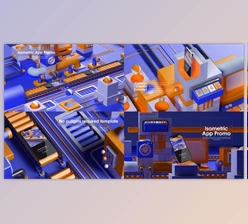 Download Isometric App MockUp Promo (Videohive 44938793) - AE Project