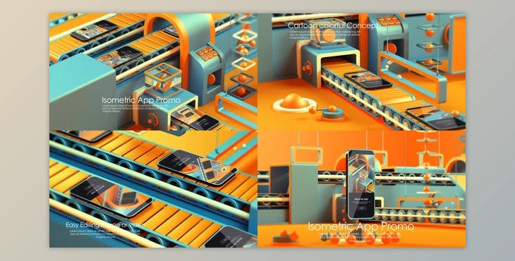 Download App MockUp Promo (Videohive 44941527) - AE Project