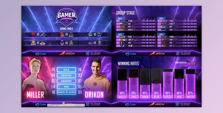 Download ESports Broadcast Package (Videohive 40821653) - AE Project