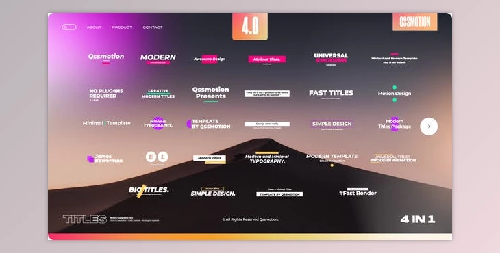 Download Titles Bundle 4.0 (Videohive 44960425) - AE Project