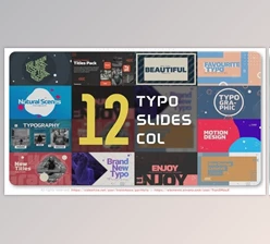 Download Typo Slides Collection (Videohive 44942178) - AE Project
