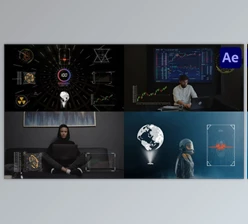 Download Digital Futuristic Interface Pack for After Effects (Videohive 45068267) - AE Project