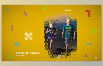 Download Games Of <span class='badge badge-warning'>Pixels</span> Slideshow (Videohive 23034004) - AE Project