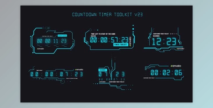 Download Countdown Timer Toolkit V23 (Videohive 44689576) - AE Project