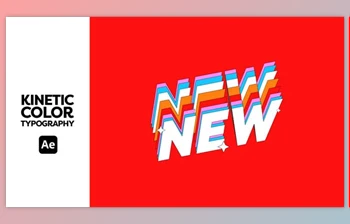 Download Kinetic <span class='badge badge-warning'>Color</span> Typography (Videohive 44893550) - AE Project