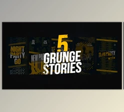 Download 5 Grunge Stories (Videohive 44871934) - AE Project