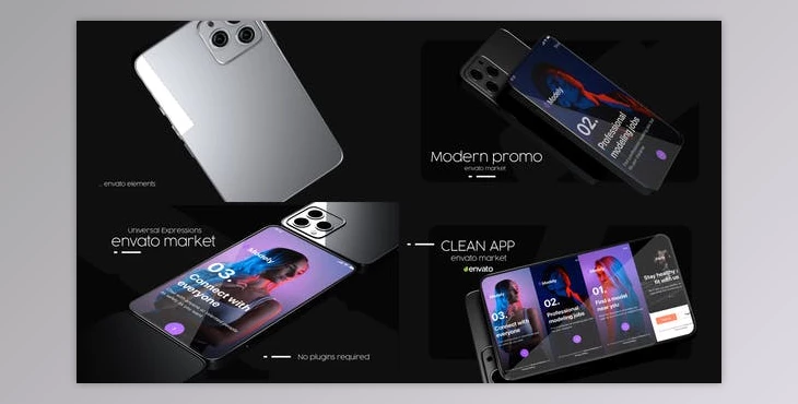Download Clean App Presentation (Videohive 45122191) - AE Project