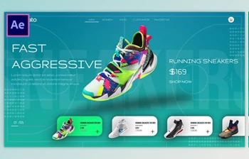Download Sneaker Sport Shoe <span class='badge badge-warning'>Promo</span> (<span class='badge badge-warning'>Videohive</span> 45069433) - AE <span class='badge badge-warning'>Project</span>