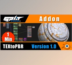 Download Blender Market – Textopbr / Textures To Pbr In 1 Click 1.0