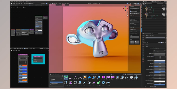 Download Blender Market – Modular Workspaces For Blender 1.6.2