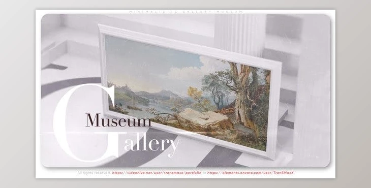 Download Minimalistic Gallery Museum (Videohive 45204119) - AE Project