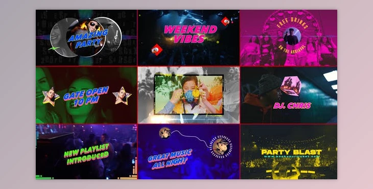 Download Party Blast Opener (Videohive 44277258) - AE Project