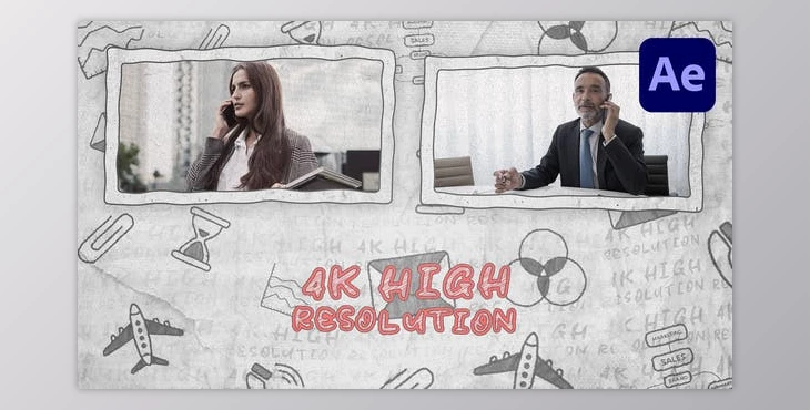 Download Hand Drawn Corporate Opener (Videohive 45070372) - AE Project