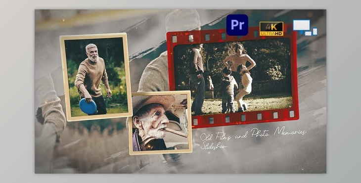 Download Old Films and Photo Memories Slideshow- Premiere Pro (Videohive 44874744) - PR Project