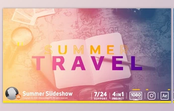 Download <span class='badge badge-warning'>Summer</span> Slideshow (Videohive 20084057) - AE Project