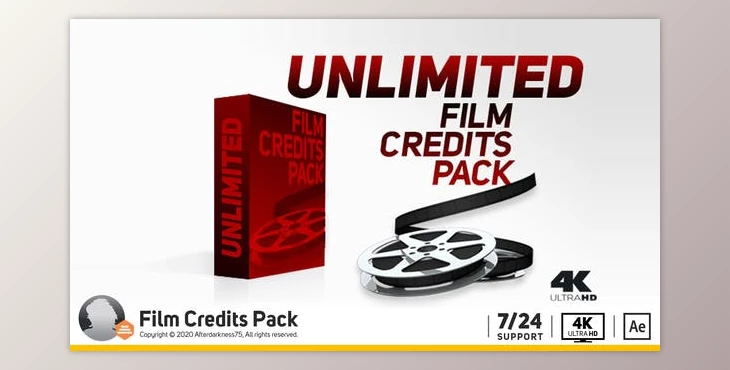 Download Film Credits Pack (Videohive 11227612) - AE Project