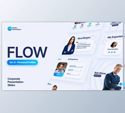 Download Flow – Personal Profiles Scenes Pack (Videohive 45291941) - AE Project