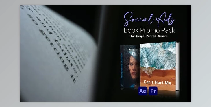 Download Book Promo Pack – Social Ads (Videohive 45271191) - AE Project